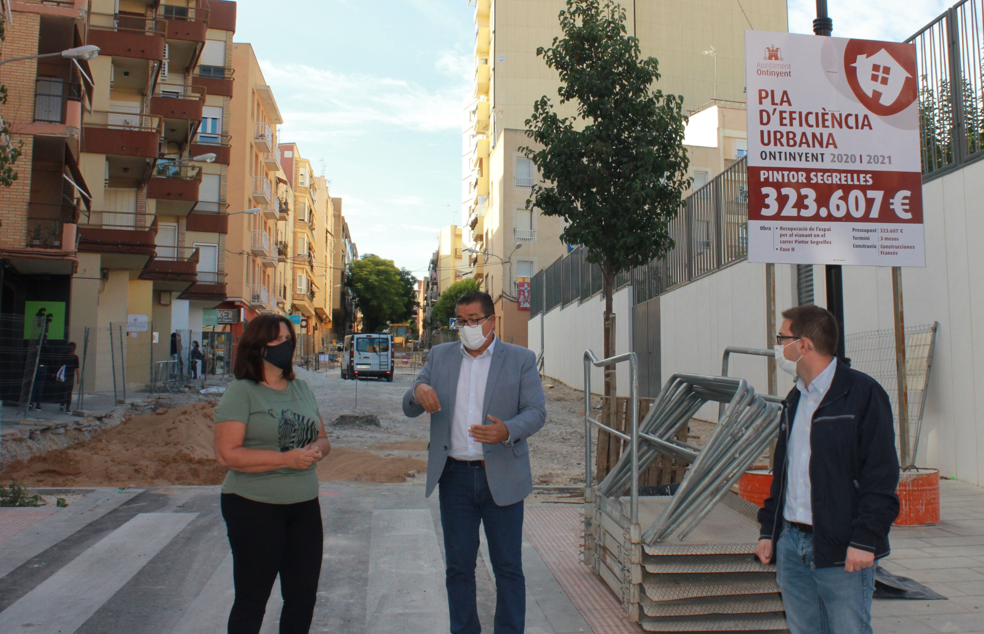 Sayo Gandía, Manuel Cuesta i Joan Sanchis