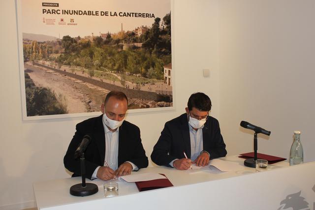 Aprovat el conveni per a iniciar el projecte de la Cantereria 