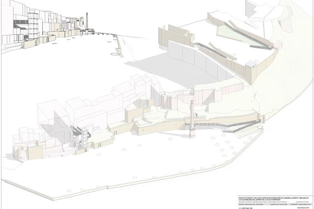 Sacan a licitación las obras de restauración de la Muralla 