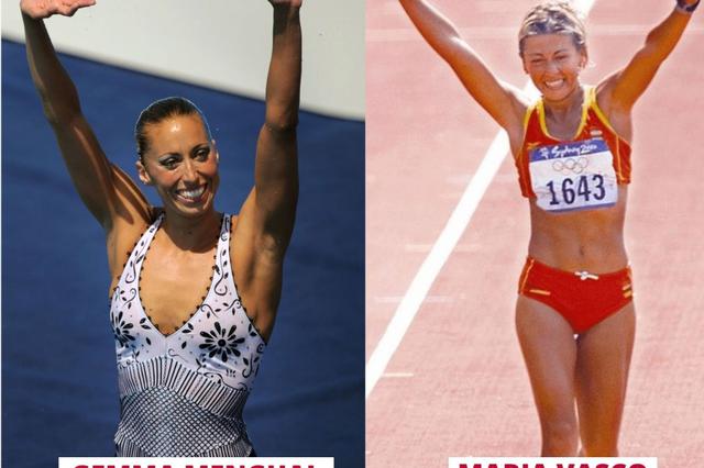 Gemma Mengual y Maria Vasco, en la Jornada “Deporte y Mujer” de Ontinyent