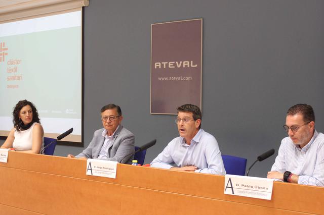 El Clúster Tèxtil Sanitari d'Ontinyent porta a 10 empreses a la Fira Mèdica de Düsseldorf