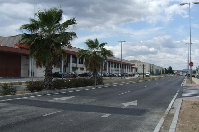 Colisión en cadena en la avenida del Textil