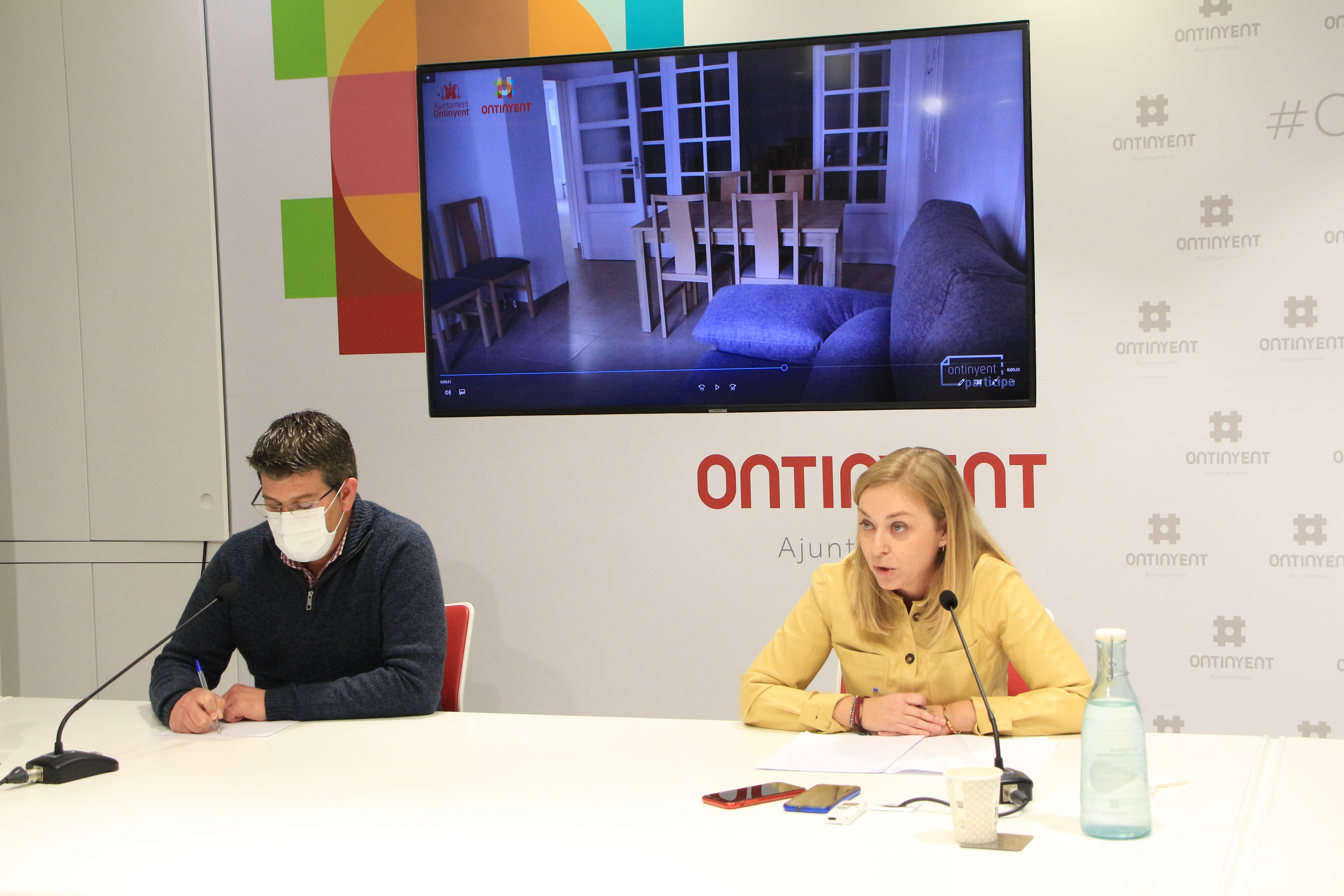 Jorge Rodríguez y Natalia Enguix