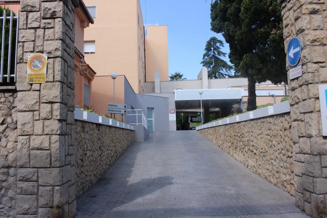 Accidente entre dos motos a la altura del Pou Clar