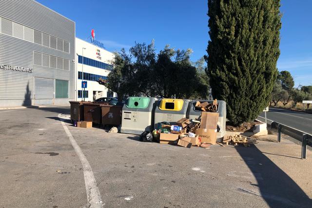 El PP de Ontinyent reclama más frecuencia en el vaciado de los contenedores de reciclaje
