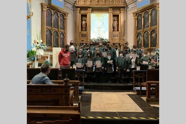 El col·legi Santa María d'Ontinyent celebra la Puríssima amb diversos actes