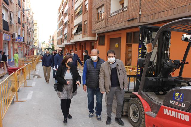 Ontinyent inicia la reurbanització del carrer Pare Fullana 