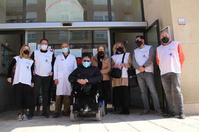 Rotary Club Ontinyent dóna una bàscula per a persones amb mobilitat reduïda