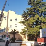 El hospital de Ontinyent cuenta con nuevas unidades de climatización más eficientes
