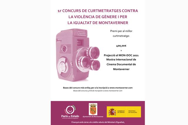 Montaverner convoca el 1r Concurs de curtmetratges per la Igualtat