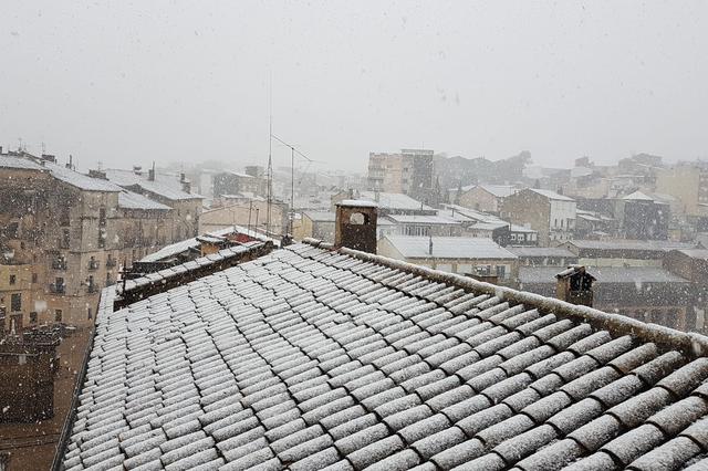 Nieva en Fontanars y Bocairent