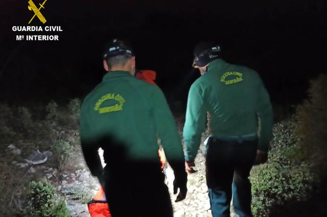Rescaten un senderista en el Barranc dels Tarongers d'Ontinyent