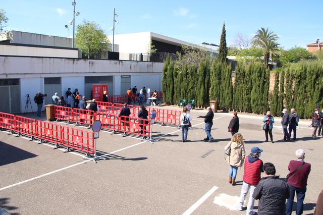 Ontinyent va estar prop del 92% d'adhesió a la vacuna ahir dilluns