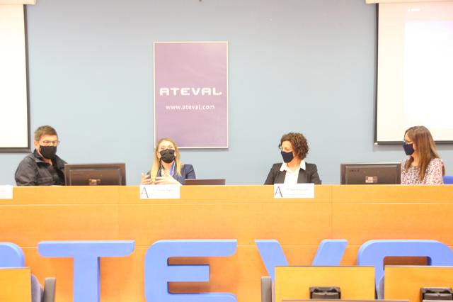 L'Ambaixadora de Moldàvia visita ATEVAL per a explorar col·laboracions
