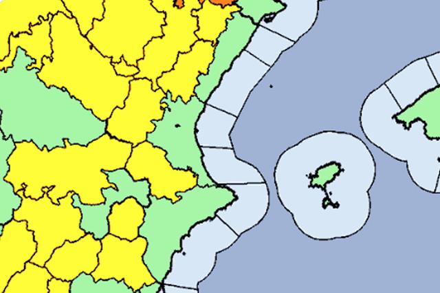 Decretado el nivel amarillo por lluvias y tormentas