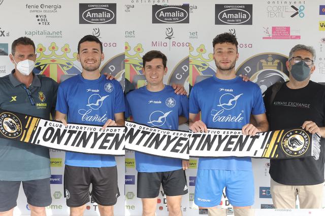 Tono, Adrián i Álex Cambra també renoven al Deportivo Ontinyent