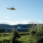 Una menor, trasladada en helicóptero tras caer con el patinete