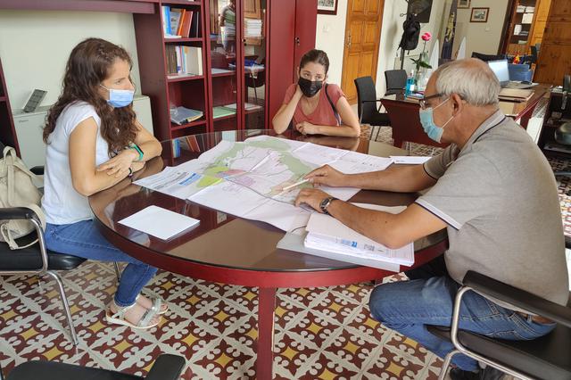 El alcalde de Aielo de Malferit se reúne con la plataforma SalvemCairent