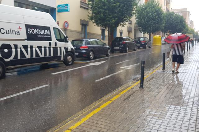 Activada l'alerta per pluges i tempestes