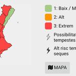 Alerta roja ante el nivel extremo de incendios