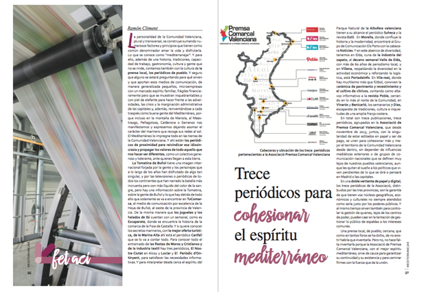 Esta setmana, gratis, la revista 'Mediterranejar' 