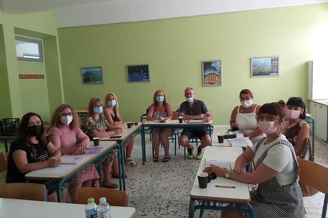 Docents ontinyentins participen en un programa de formació europeu a Grècia 