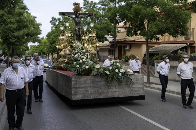 El Crist torna el diumenge a Santa Ana prèvia visita al cementeri