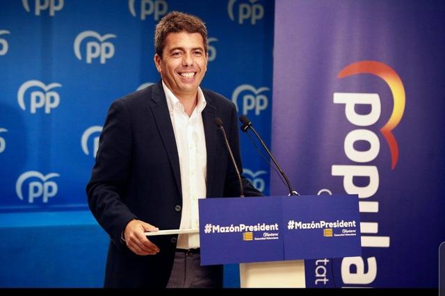  Carlos Mazón: "Som optimistes de cara al creixement que tindrà el PP. Prompte es notarà a Ontinyent i la comarca"