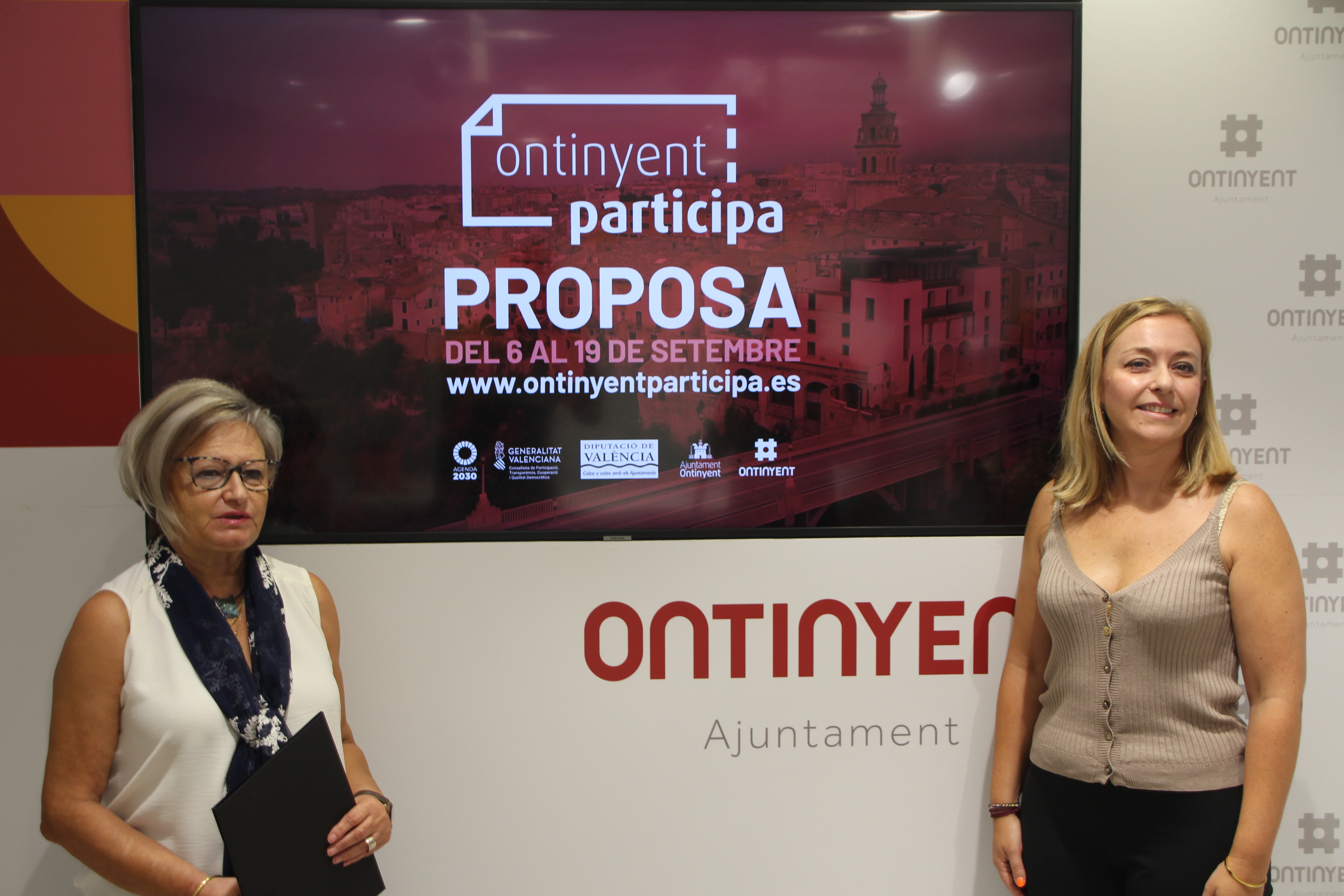Virtudes González y Natàlia Enguix