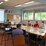 Ontinyent prepara el espacio para los aularios de los colegios M. Valls y V. Gironés