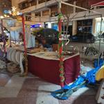 El fort vent afecta alguns punts de venda i productes de Mercat de Reis