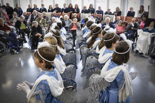 Els Angelets de la Puríssima viatgen a Valls (Tarragona)