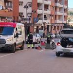 Un accident amb un ferit a Ontinyent