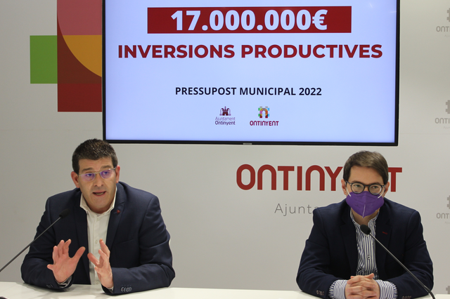 Ontinyent tindrà el major pressupost inversor de la seua història amb 17 milions d'euros