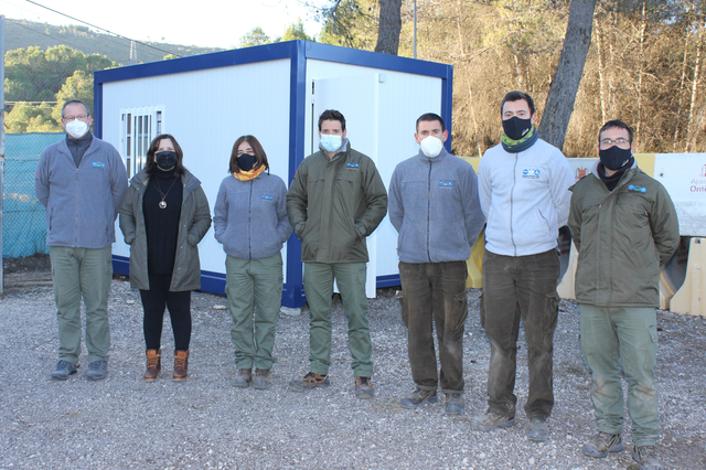 Ontinyent incorpora una brigada forestal de la red “Natura 2000” para mejorar el entorno 
