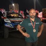 El ontinyentí Miguel Ángel Guerrero, clave en que su equipo finalice el Dakar