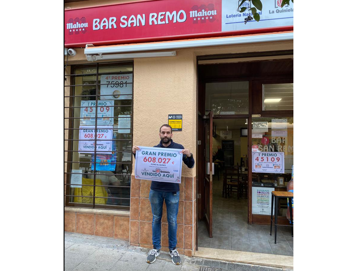 Luis Soriano, gerente del Bar San Remo. Ontinyent