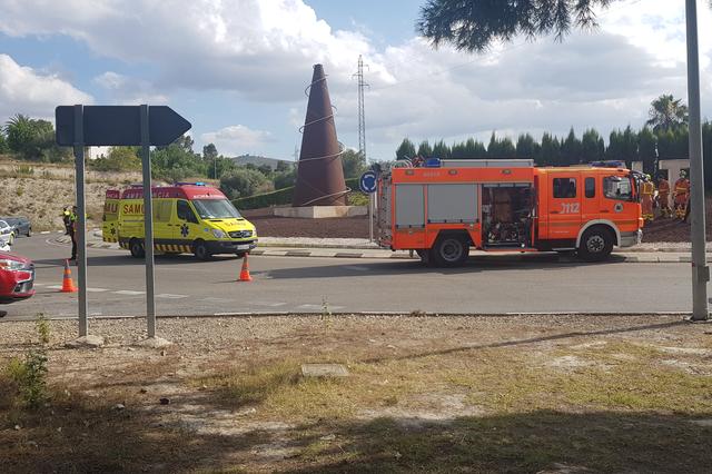   Dos accidents de moto el cap de setmana   a Ontinyent