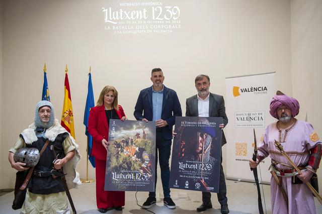 Llutxent acoge la recreación de la Batalla dels Corporals del siglo XII