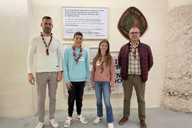 Joan Sanchis y Mar Vidal, falleros mayores de las Fallas San José de Ontinyent 2023