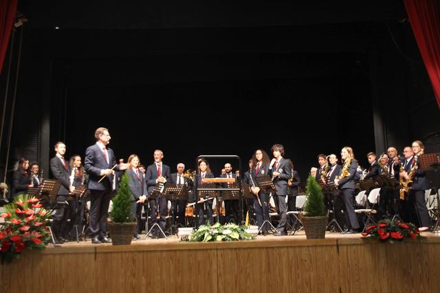 La SM Vila de Bocairent celebra Santa Cecilia con un concierto dedicado al trombón