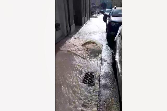 Rebenta una canona a Sant Rafael