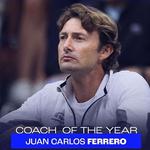 Juan Carlos Ferrero, nombrado mejor entrenador de la temporada 2022