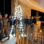 El Betlem del Campanar de la Vila ja il·lumina el Nadal a Ontinyent