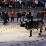 Cae una parte del balcón de una casa justo después de la procesión