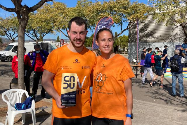 Destacada participación del Campus Ontinyent en el Campeonato Universitario de campo a través