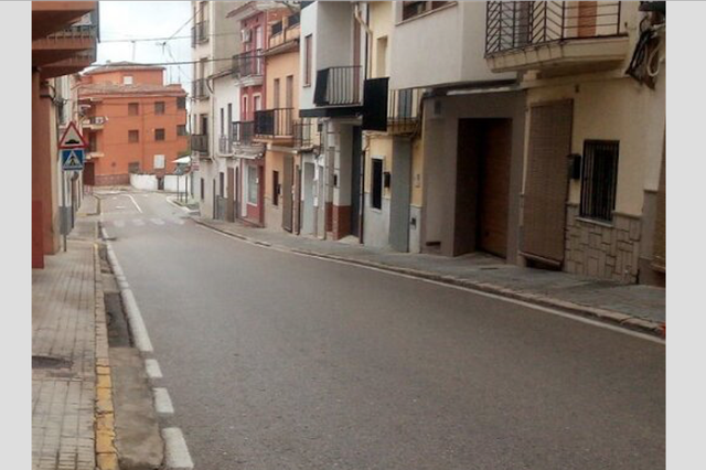 La Diputació ampliará las aceras de la calle Alacant de Atzeneta d’Albaida 
