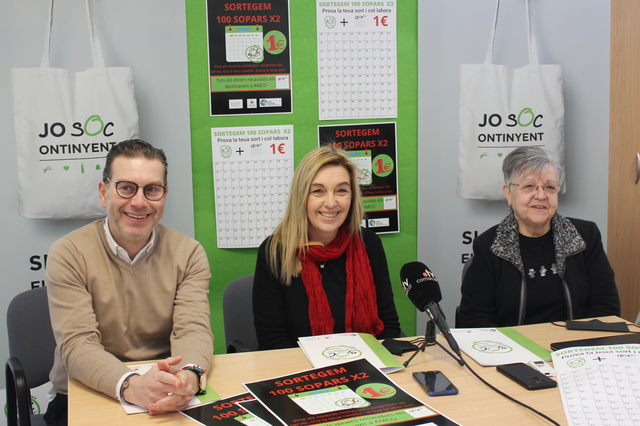 SOC Ontinyent sorteará 100 cenas en una campaña solidaria a beneficio de AMCO