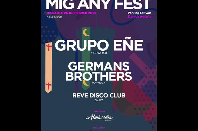 El 'Mig Any Fest' de Ontinyent regresa con dos grupos locales estrella y un DJ