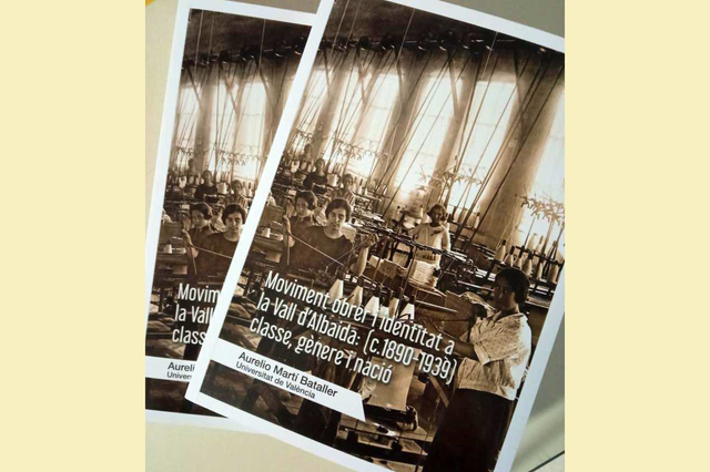 Presenten el llibre ‘Moviment obrer i identitat a la Vall d’Albaida’